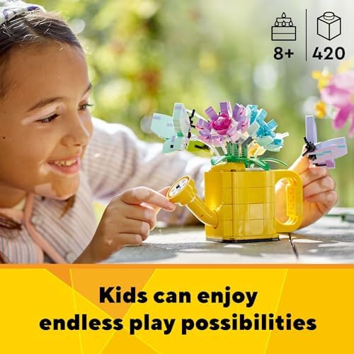 Lego Creator Juguete De Construcción De Flores En Regadera 3