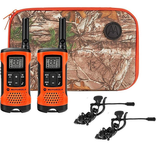 Imagen 2 de 4 de 4x Walkie Talkie Handy Motorola T265 Duo + M Libre + Maletin