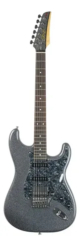 Guitarra Seizi Fun Musashi Hss Space Grey Sparkle Material do dia...