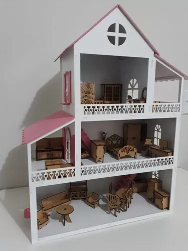 Casa Barbie Mdf  MercadoLivre 📦