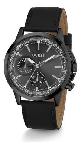 Reloj Pulsera Guess Gw0540g3 Del Dial Negro