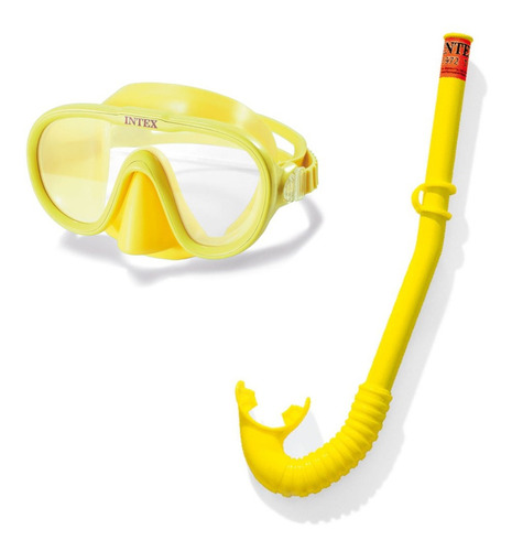 Set Snorkel Y Mascara Intex