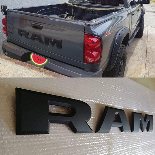 Emblema Ram Compuerta. Dodge Ram 2500/3500 2005/2019