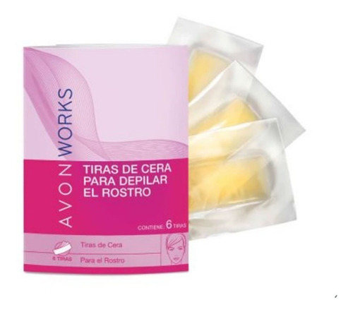 Tiras Para Depilar El Rostro X 6 Unidades Avon Works 