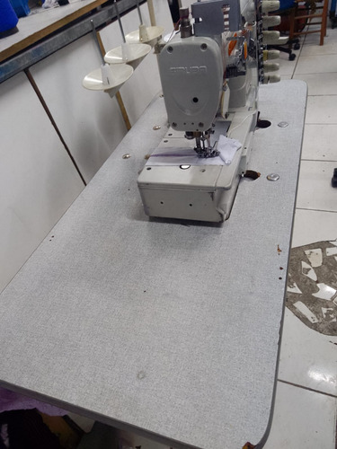 Máquina Galoneira Plana Direct Siruba F0007k-6.4 W922-460 Cinza (Usado)