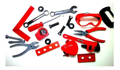 Imagen 2 de 2 de Set De Herramientas Para Niños De Juguete 20 Piezas Toolsset
