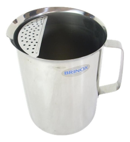 Jarra De Agua Acero Inoxidable Brinox 3 Litros Cocina Ksa