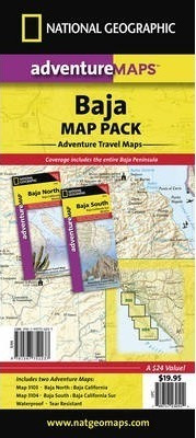 Libro Baja California, Mexico, Map Pack Bundle : Travel M...