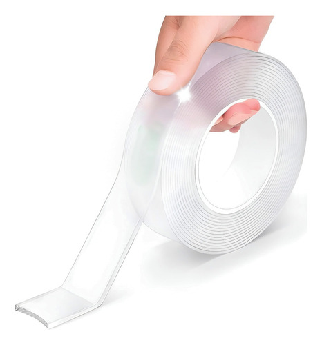 Cinta Doble Cara Adhesiva Ecomlab Transparente Nano Tape