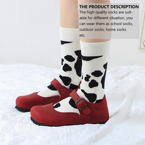 2 Pares De Calcetines Para Mujer, Cálidos, Gruesos, Casuales