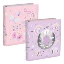 Comprar Carpeta Escolar N*3 3 Anillos Pastel Sweet Fun World Fw Color Lila Sweet Gratitude