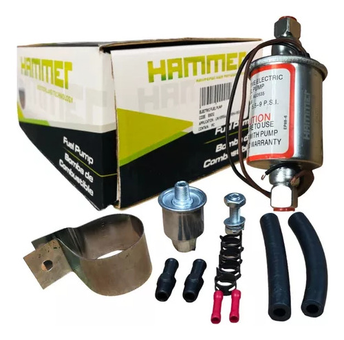 Bomba Gasolina Hammer 8012 Universal Con Kit De Instalacion