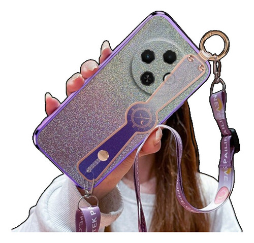 Ay Funda Para Tecno Spark 30c Polvo Flash De Pulsera