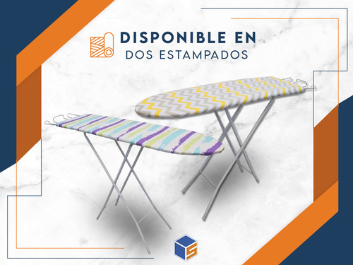 Tabla De Planchar Grande Altura Regulable Reforzada Plegable