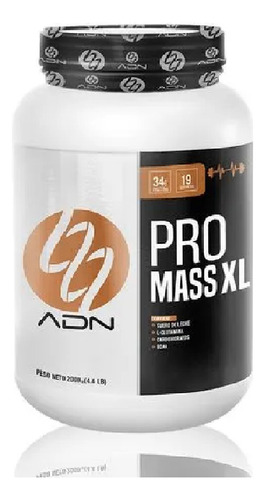 Pro Mass Xl - 2 Kg + Envio Gratis + Gana Peso Y Musculo