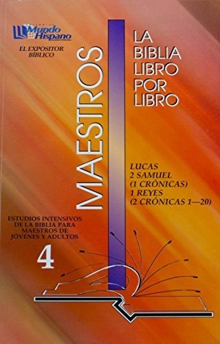 Libro : La Biblia Libro Por Libro Maestros-jovenes Y Adulto