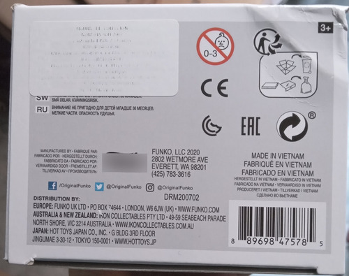Funko Pop Rock Lee Special Edition Remate Caja C/daño (Usado)