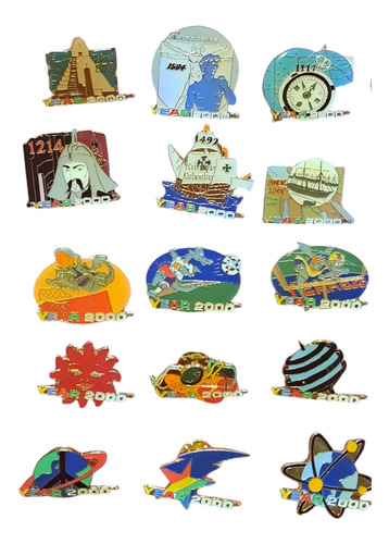 Pin Pines Metálicos Adornos Souvenirs Valor Por Lote