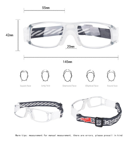 Gafas Deportivas Protección Ocular Ajustable