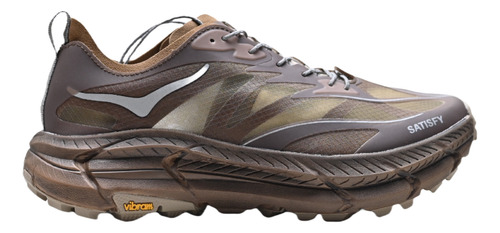 Tenis Satisfy X Hoka Running Mafate Trail Shoes Casual Green
