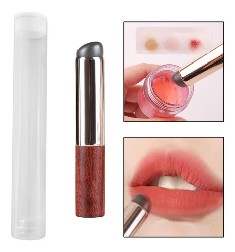 Cepillo De Labios De Silicona, Cepillo De Crema De Rojo