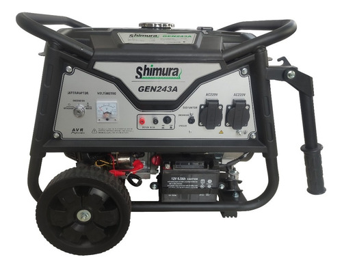 Generador 2800 Watts 7 Hp Shimura Arranque Eléctrico Serva