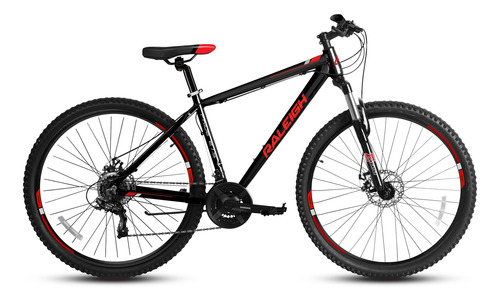 Bicicleta Raleigh De Hombre Pride M Aro 27.5 Negro/rojo