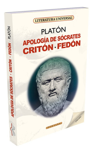 Libro: Apología De Sócrates - Critón - Fedón  / Platón