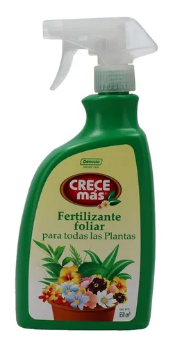 Crece Más Fertilizante Foliar Para Todas Las Plantas 650cc