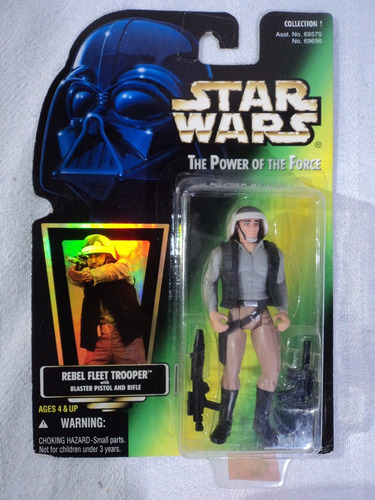 Star Wars Power Of The Force Rebel Fleet Trooper 1996 #2 (Usado)