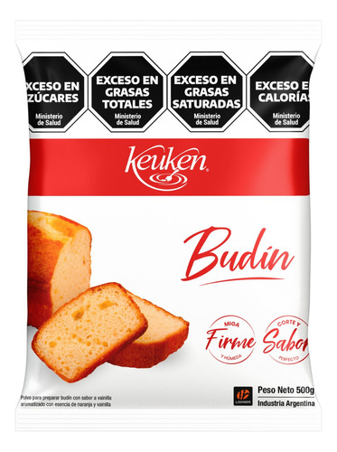 Premezcla Budin Vainilla Keuken X 500gr