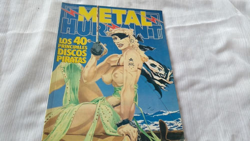 Metal Hurlant Nº 38 Revista Em Quadrinhos Em Espanhol Oferta