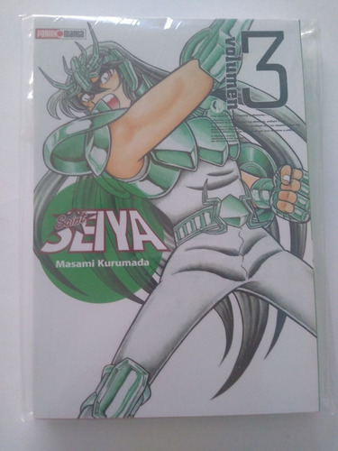 Manga-libro Saint Seiya Volumen 3 Masami Kurumada Sellado