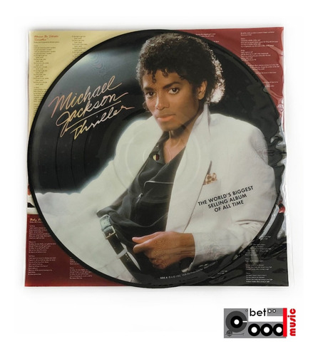 Lp Michael Jackson- Thriller Picture Disk- Made In Usa Nuevo