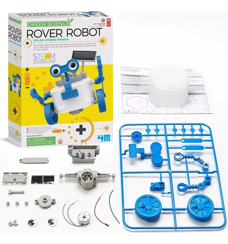 Kit Solar Para Construir Robot Educativo Con Motor Power 