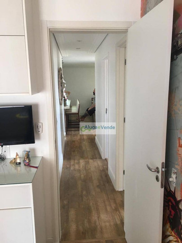 Imagem 11 de 17 de Apartamento Com 3 Dormitórios, 1 Suíte, 2 Vagas De Garagem À Venda, No Condomínio Fatto Quality 83 M² Por R$ 550.000 - Vila Augusta - Guarulhos/sp - Ap0236