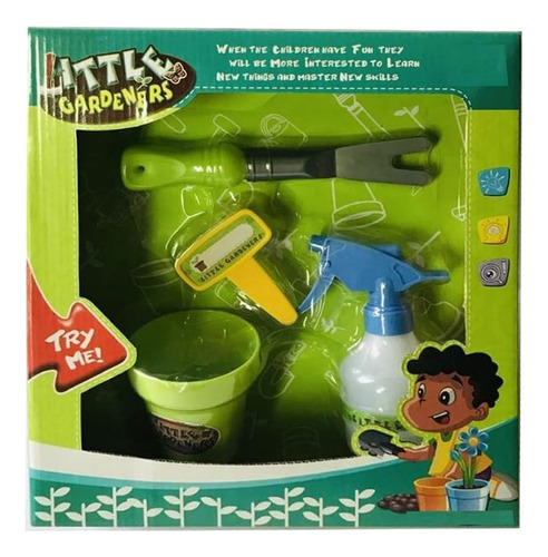 Brincando De Ser Jardineiro Kit Jardinagem Multikids - Br184