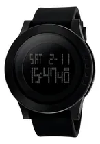 Comprar Relógio Masculino Digital Prova D Agua Skmei Original 1142 Cor da correia Preto Cor do bisel Preto Cor do fundo Preto