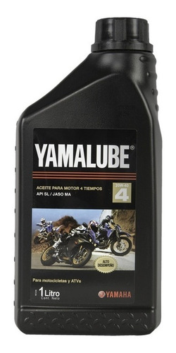 Aceite Moto Yamalube Mineral 20w40 4t Palermo Bikes