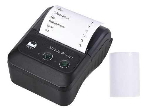 Imagen 6 de 7 de Impresora Térmica Bluetooth De 58 Mm Inalambrica +6rollos