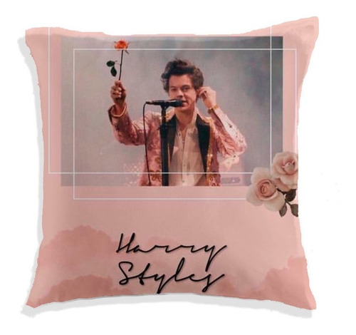 Harry Styles Cojin 40x40cm Almohada Fine Line 01