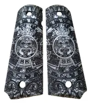 Comprar Cachas Nacaradas Con Grabado Azteca Para Colt 1911 38 45