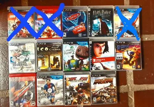 comprar Videojuegos Físico Ps3 Sly Cooper, Ico, Fifa, Need For Speed