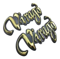 Comprar Emblemas Para Tanque De Gasolina Yamaha Virago 1 Par Nuevos