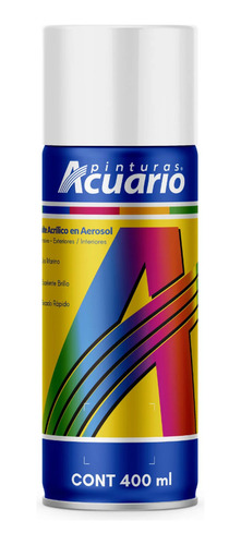 Pintura En Aerosol Transparente De 400 Ml Acuario
