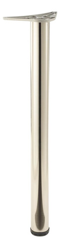 Pata Pedestal Cilíndrica Mesa - Aluminio 90 Cm 