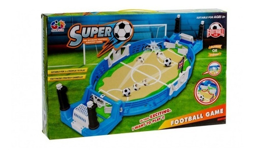 Imagen 2 de 8 de Juego De Mesa Fútbol Niño Metegol Infantil Jueguete Flipper