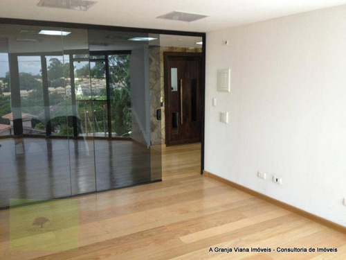 Imagem 9 de 26 de Sala, 250 M² - Venda Por R$ 1.860.000,00 Ou Aluguel Por R$ 9.000,00/mês - Granja Viana - Cotia/sp - Sa0056