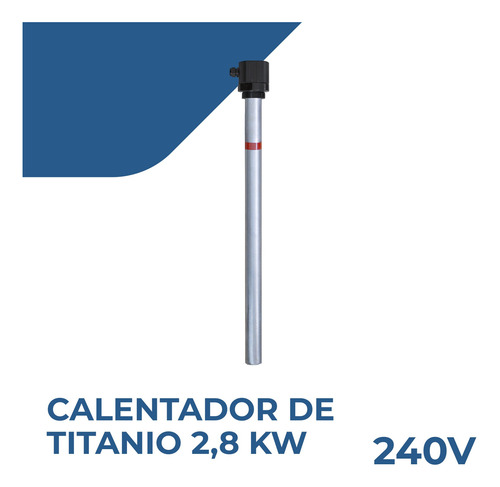 Calentador De Titanio, Cuarzo, Acero Inoxidable  De 2,8kw