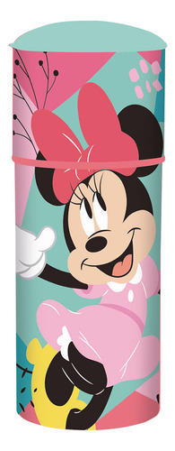 Botella Con Tapa Minnie Mouse Escolar Deportiva